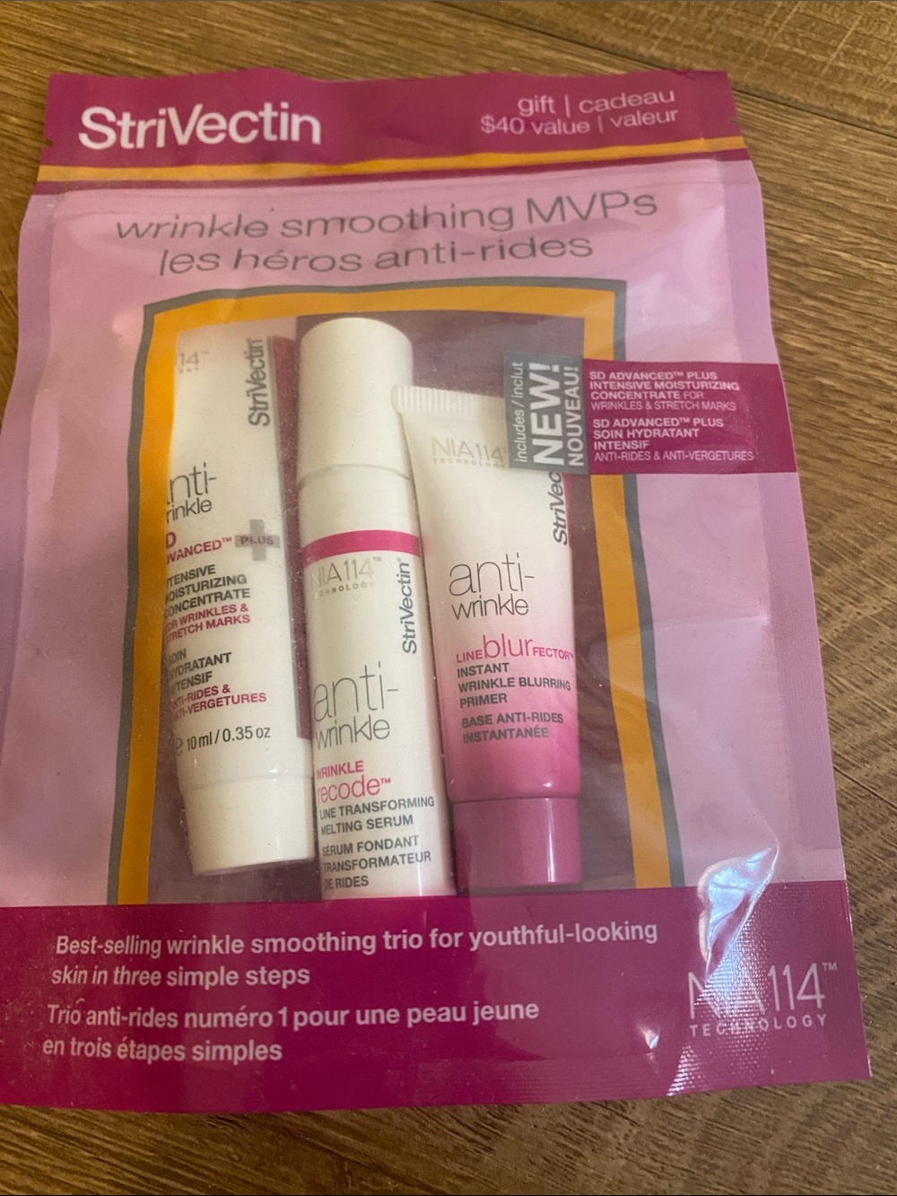 StriVectin Anti-Wrinkle Trio in Pink and White